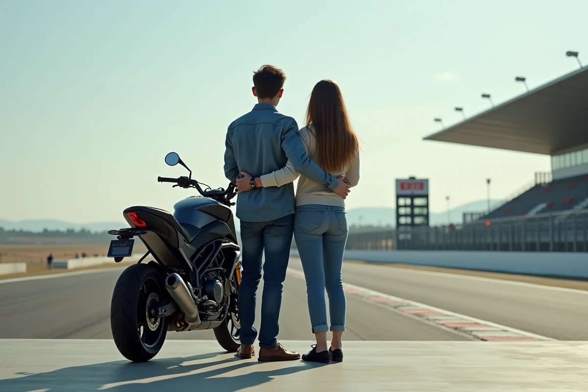 Homme et femme près d